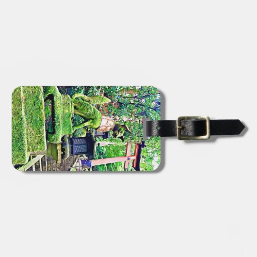 伏見稲荷神社両面 ラゲッジタグ (正面横)