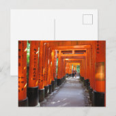 伏見稲荷 京都 日本 ポストカード (正面/裏面)