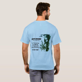 伐採屋の木のサービス Tシャツ
