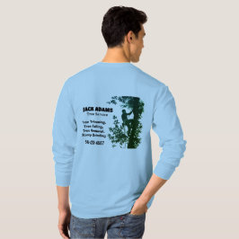 伐採屋の木の世話サービス Tシャツ