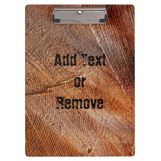 伐採木木目 クリップボード (正面)