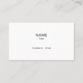 伐採木木目 名刺 (裏面)