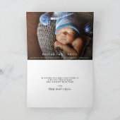 休おもしろい日出産のお知らせ シーズンカード (内部)