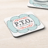 休おもしろい暇のふりをして昇進おめでとう コースター (左側)