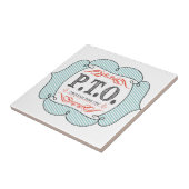 休おもしろい暇のふりをして昇進おめでとう タイル (側面)