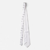 休おもしろい暇のふりをして昇進おめでとう ネクタイ (裏面)