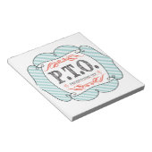 休おもしろい暇のふりをして昇進おめでとう ノートパッド (アングル)