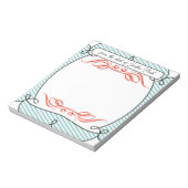 休おもしろい暇のふりをして昇進おめでとう ノートパッド (回転)