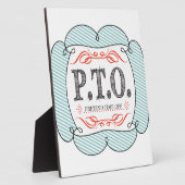 休おもしろい暇のふりをして昇進おめでとう フォトプラーク (側面)