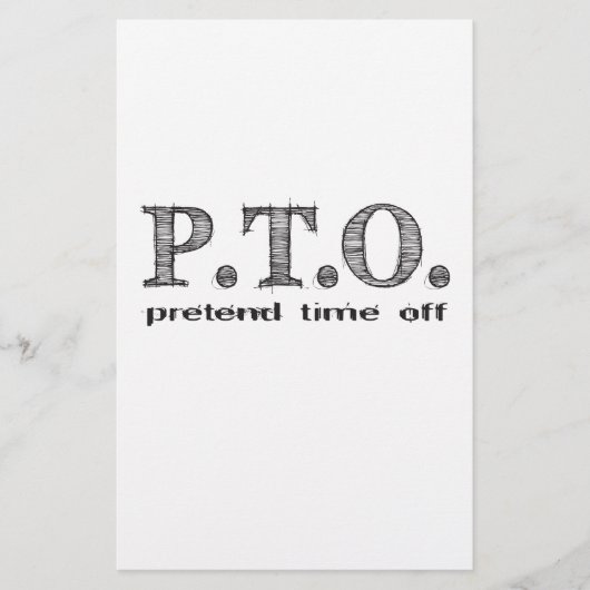 休おもしろい暇のふりをして昇進おめでとう 便箋 (正面)