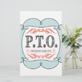 休おもしろい暇のふりをして昇進おめでとう 便箋 (スタンド正面)