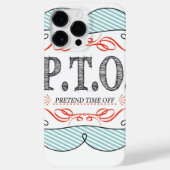 休おもしろい暇のふりをして昇進おめでとう Case-Mate iPhoneケース (裏面)