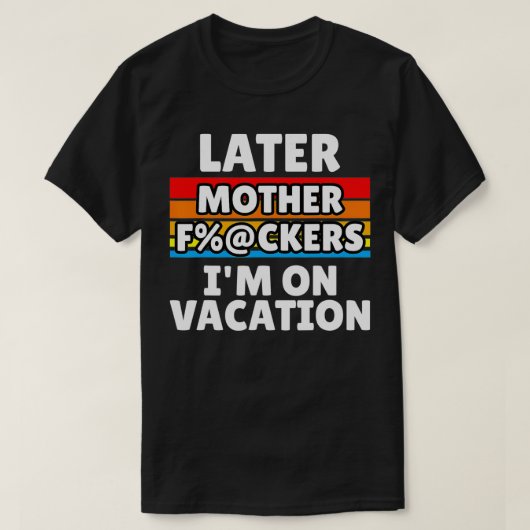 休おもしろい暇 Tシャツ (デザイン正面)
