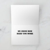 休みなさい、カード カード (内部)