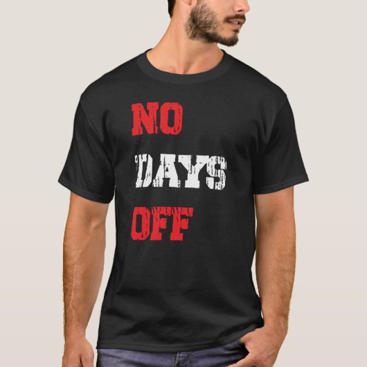 休みなし Tシャツ (正面)