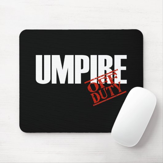 休みのアンパイヤの暗闇 マウスパッド (マウス)