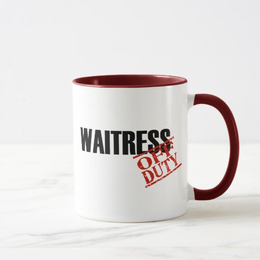 休みのウェートレス マグカップ (右)