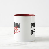 休みの保護観察官 マグカップ (中央)