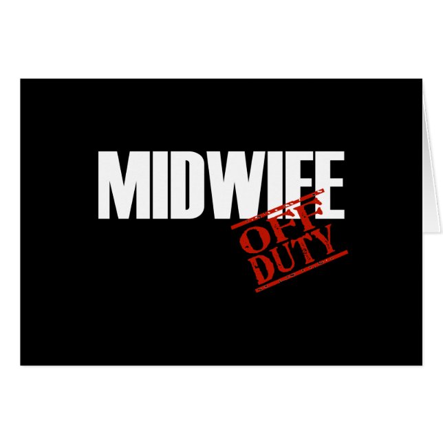 休みの助産婦の暗闇 (正面横)