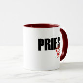 休みの司祭 マグカップ (正面右)