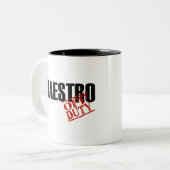 休みの巨匠 ツートーンマグカップ (正面左)