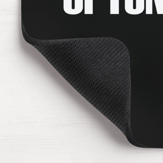 休みの検眼医の暗闇 マウスパッド (コーナー)