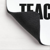 休みの歴史の先生ライト マウスパッド (コーナー)