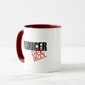 休みの生産者 マグカップ (正面左)