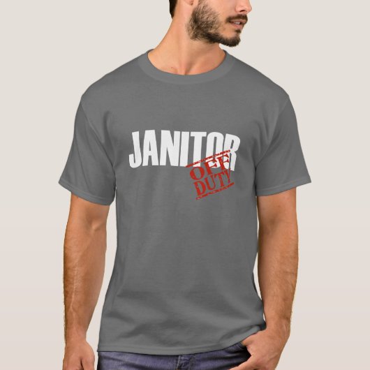 休みの管理人 Tシャツ (正面)