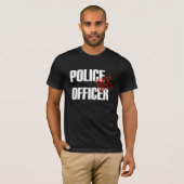 休みの警官 Tシャツ (正面フル)