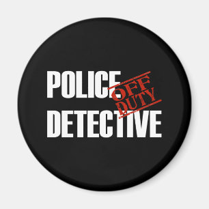 休みの警察DTCTVの暗闇 マグネット