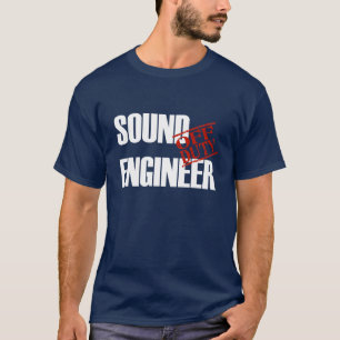 休みの音響技師 Tシャツ