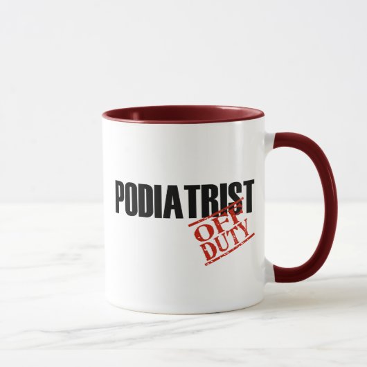 休みのPodiatrist マグカップ (右)