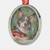 休みをとること メタルオーナメント (左)