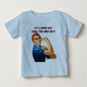 休みを取る ベビーTシャツ