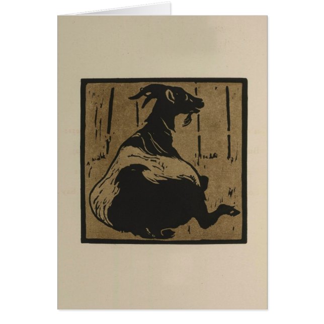 休みヤギ (正面)