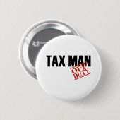 休み税の人ライト 缶バッジ (正面&裏面)