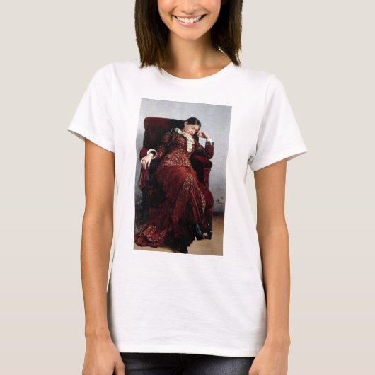 休むイリヤ・レーピン Tシャツ (正面)