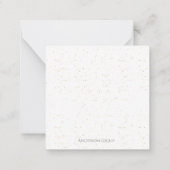 休企業の日 | Merry Christmas Note Card ノートカード (裏面)