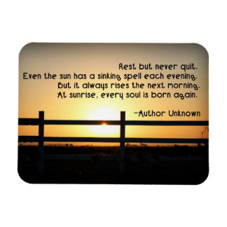 休息するが決してやめない マグネット