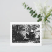 休息する荷馬たち ポストカード (スタンド正面)