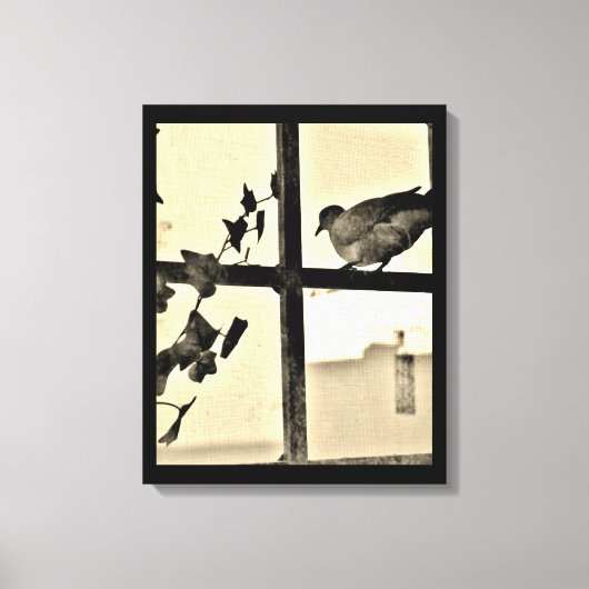 休息する キャンバスプリント (正面)