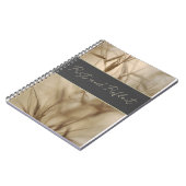 「休息と反射」スパイラルノートブック ノートブック (左側)