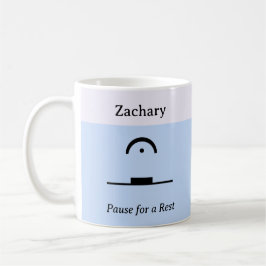 休息のための一時停止おもしろいユーモアのあるミュージカル コーヒーマグカップ