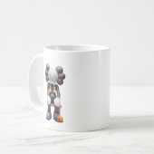 休息のカウ コーヒーマグカップ (正面左)