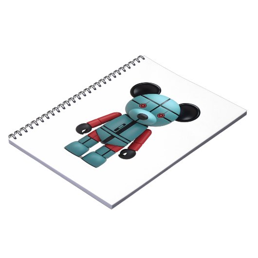 休息のカウ ノートブック (左側)