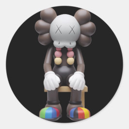 休息のカウ ラウンドシール