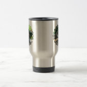 休息のクーガーのステンレス製のタンブラー トラベルマグ (中央)