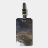 休息のトラ ラゲッジタグ (正面縦)