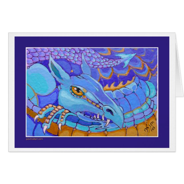 休息のドラゴン (正面横)